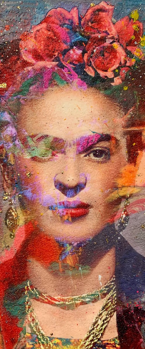 Frida Kahlo by Karin Vermeer