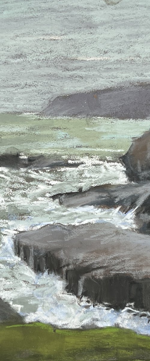 Trebarwith Strand by Louise Gillard