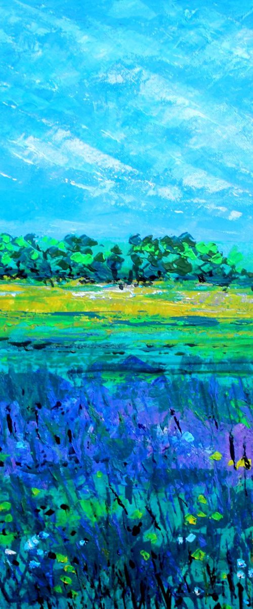 Lavender Fields I by Paul J Best