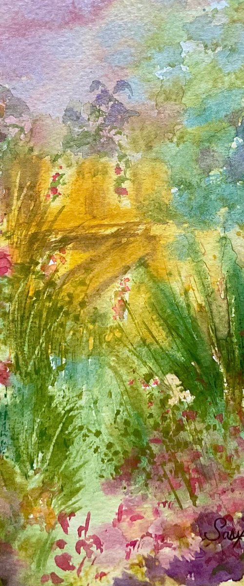 The Artists garden by Samantha Adams