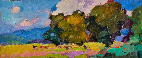 Landscape With Cows