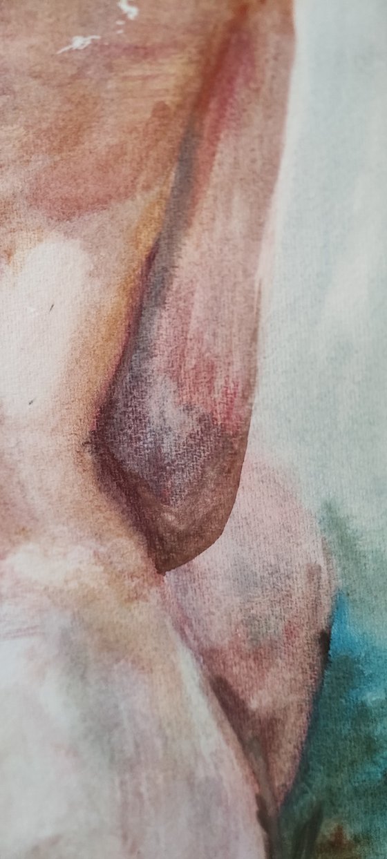 Gabriella -erotic watercolor