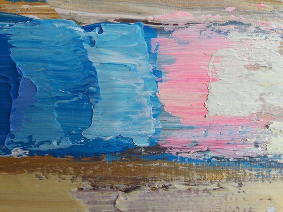 Just Brushstrokes #12 (Colorful Pieces of Vacation)
