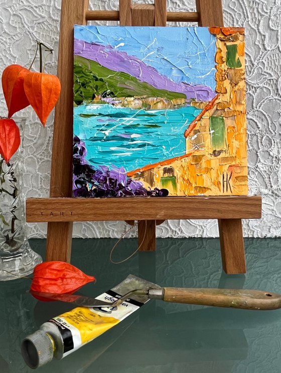 Portofino Oil Painting