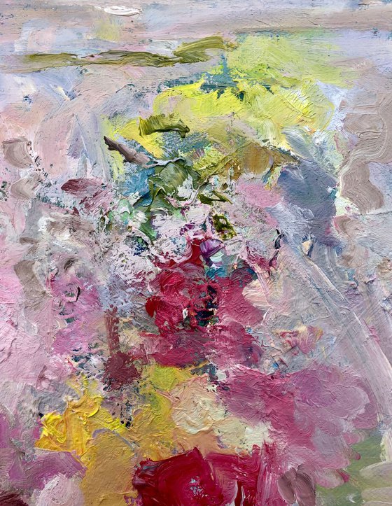 Ethereal beauty - Modern abstract oil art