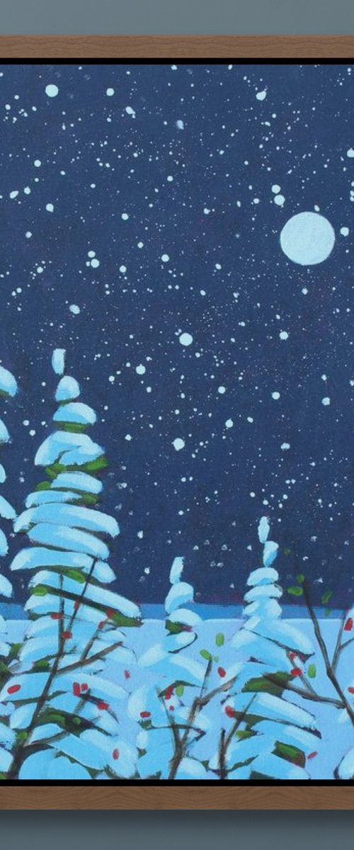 Trees at the Lake by Sage Mountain Studio
