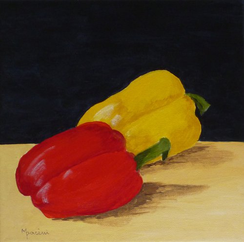 More Peppers by Maddalena Pacini