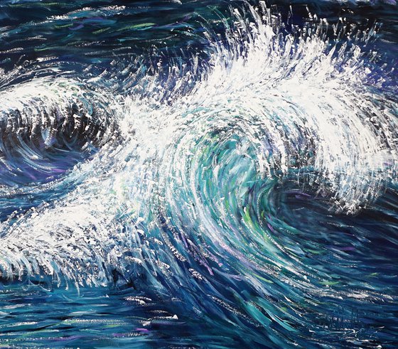 Seascape Breaking Waves XL 5