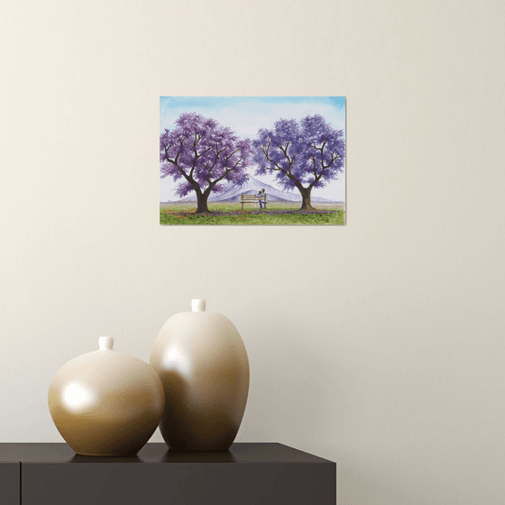 Under the Blooming Jacaranda Tree