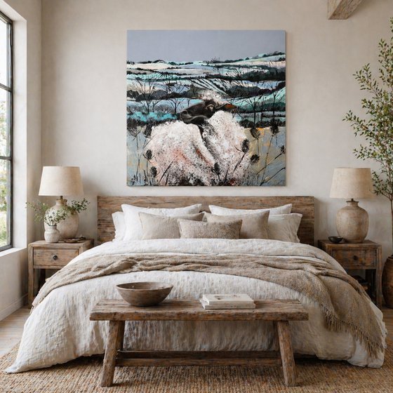 Sheep In The Countryside 7