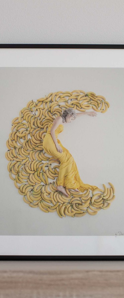 Synesthetic Letters - C (Framed) by Dasha Pears