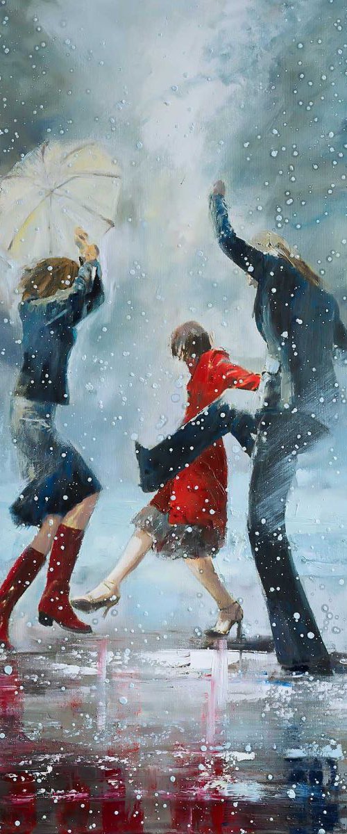 'Dance in the Snow' by Ewa Czarniecka