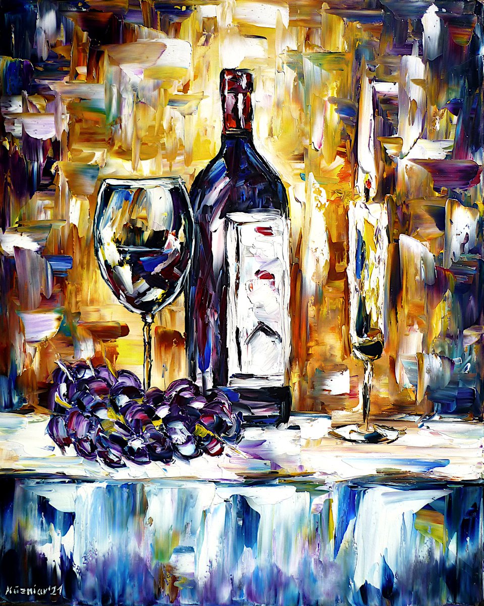Expressive Oil Painting , By Candlelight By Mirek Kuzniar, 16 X 20, Artwork For Sale On Artfinder