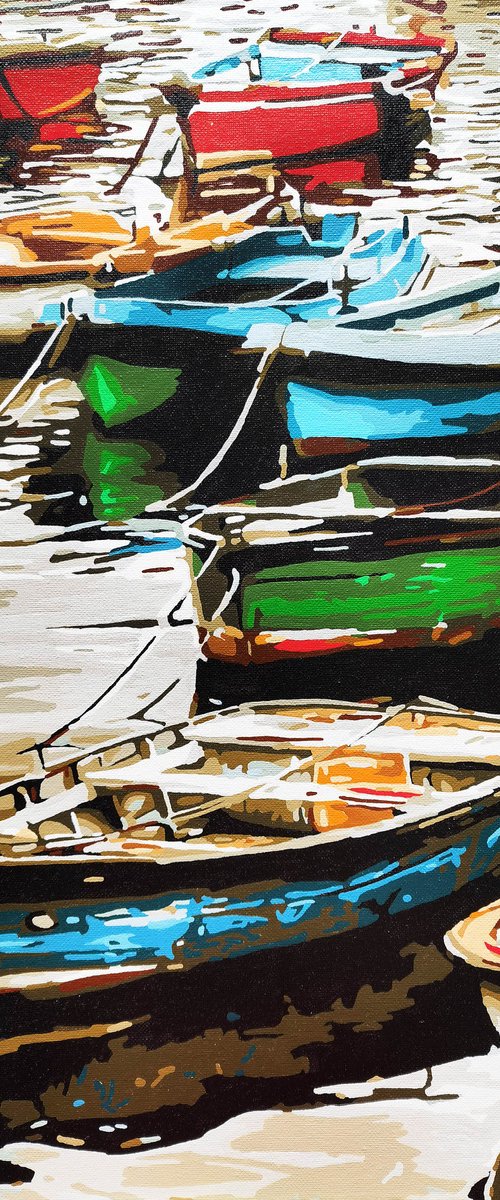 Morning dream of rowing boats by BAST