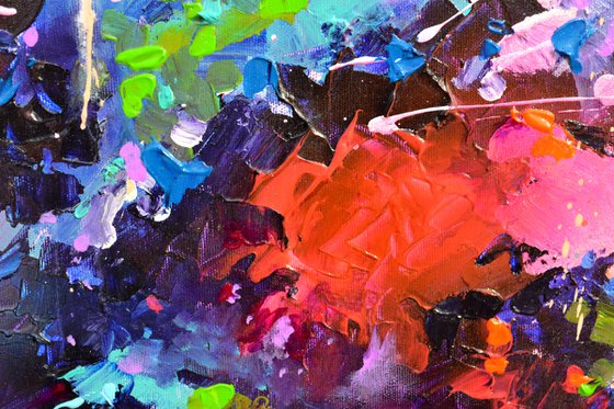 Fresh Moods 118 - 100x70 Abstract Painting