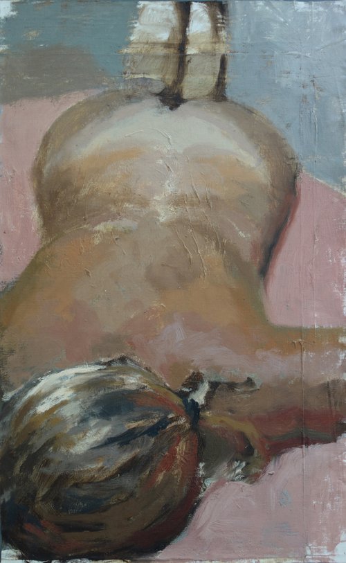 Nude study by Ana del Valle Ojeda