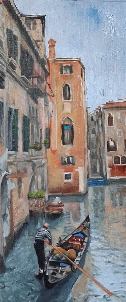 Venice Reflections 001 by Steffan Johnson