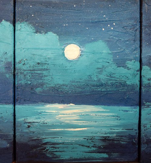 Mid Summer Moon by Stuart Wright