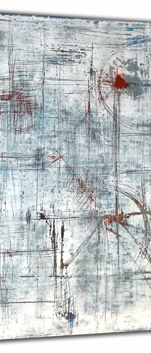 Winter Games (48x48in) by Robert  Tillberg