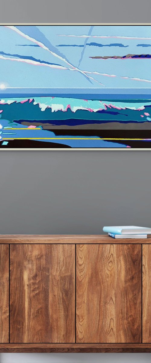 Azure Meditation by Evgen Semenyuk