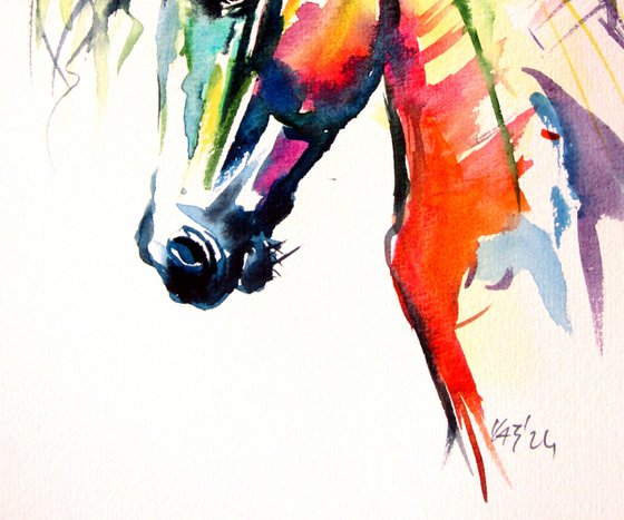 Colorful animals collection