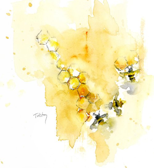 Honeybees and Gold by Alex Tolstoy