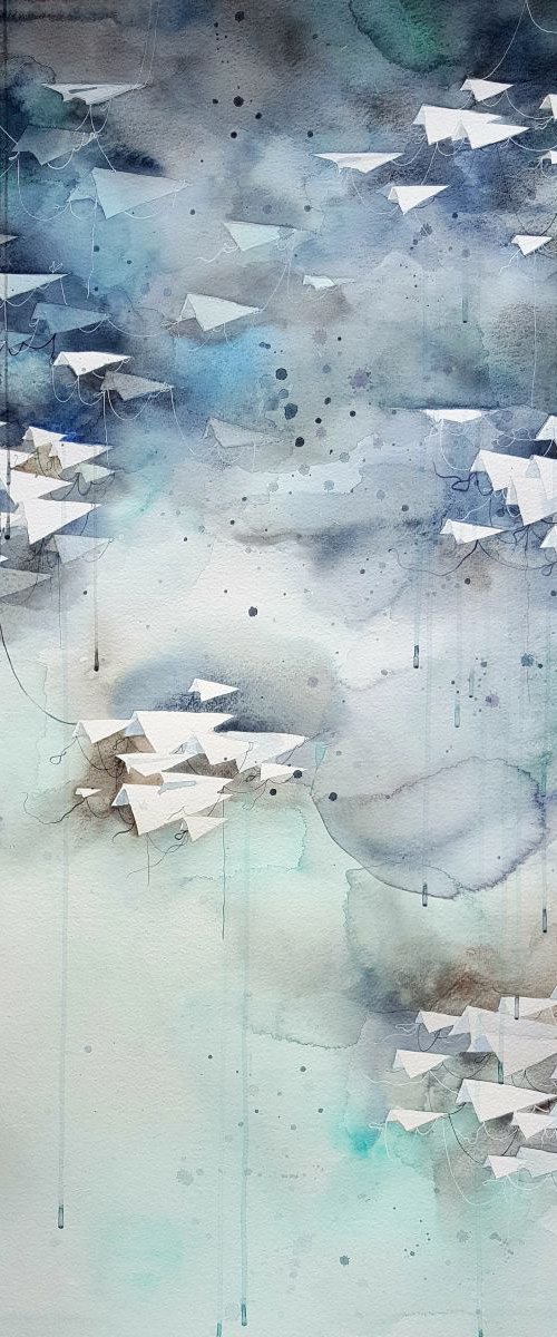 Connected | Chicago grey by Yuliya  Martynova