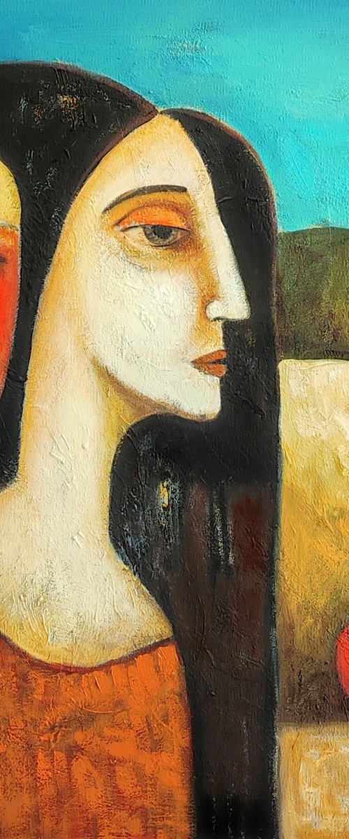 "The red apple" by Anna Soghomonyan