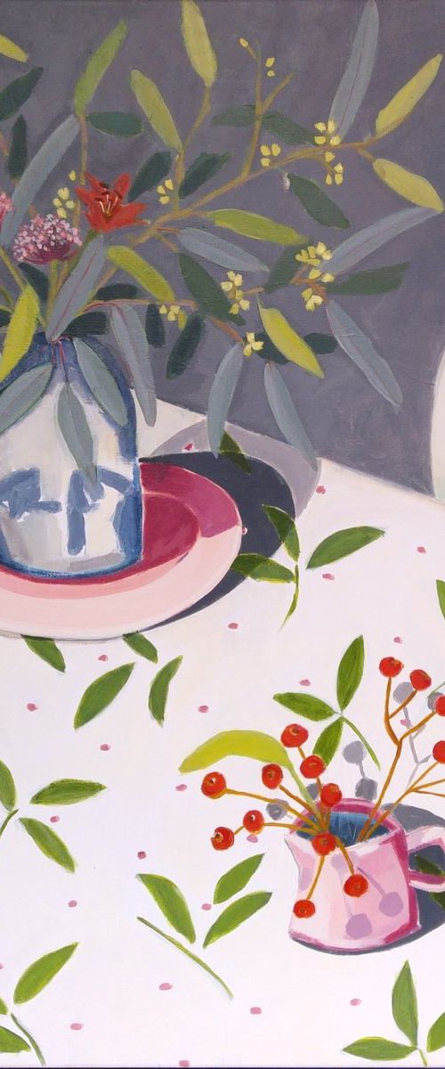 Table with Leaves by Marisa Añón