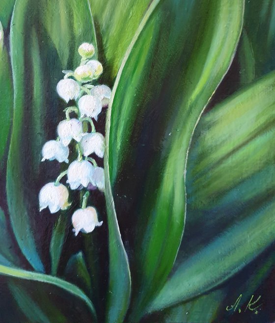 Gentle lily of the valley.