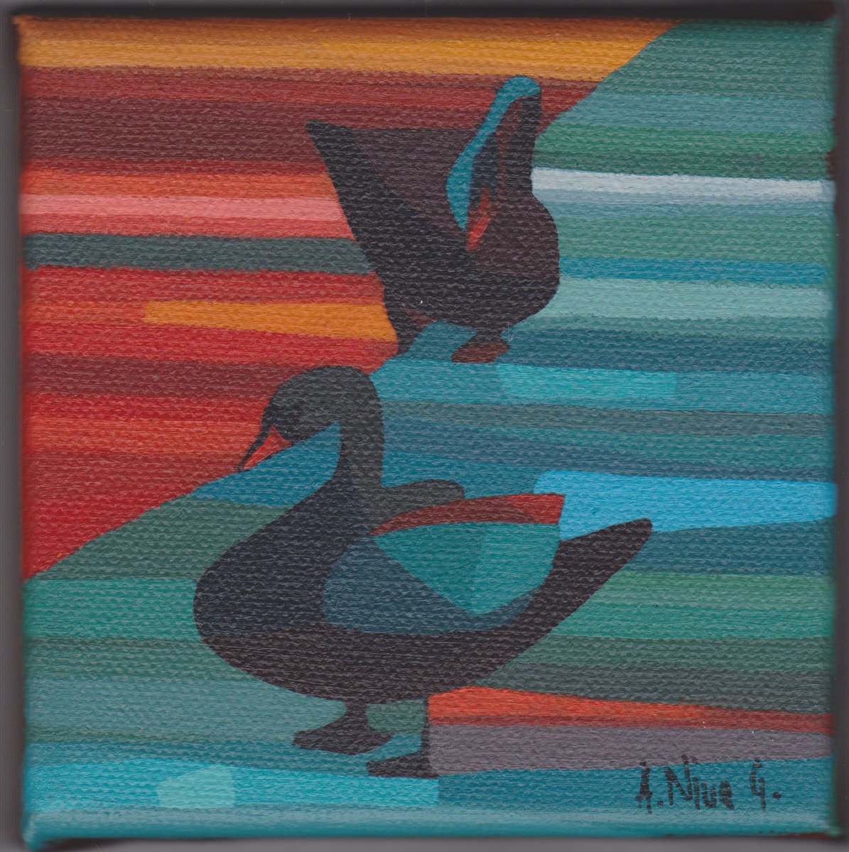 Black Swans by Anica Govedarica