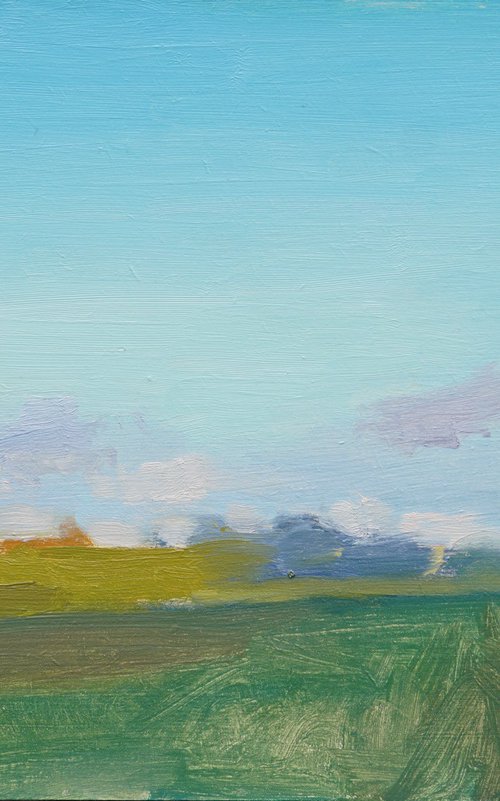 Calm Evening Sky, Windrush by Alex James Long