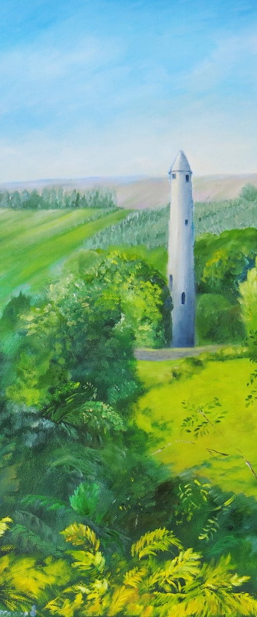 Glendalough Monastic Site by Maureen Greenwood