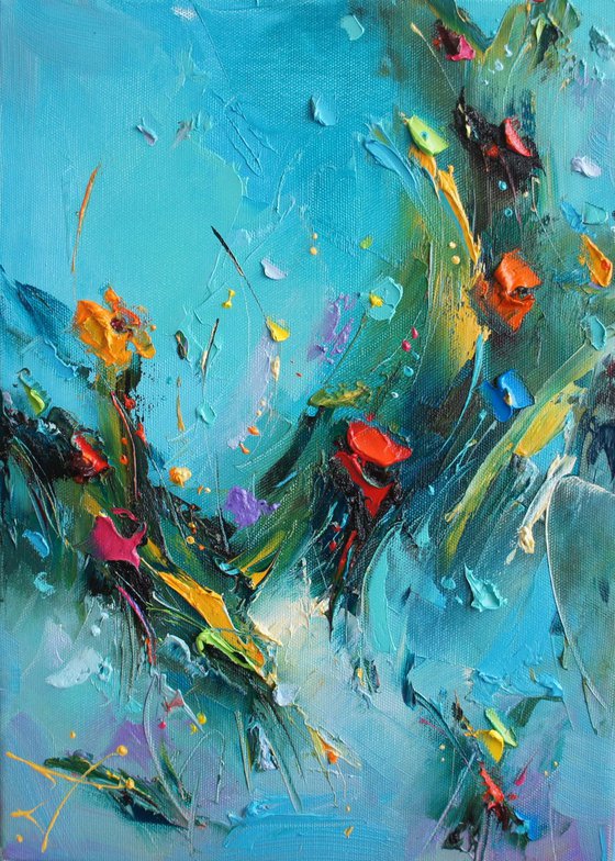 Flowers , Flowers Oil Painting