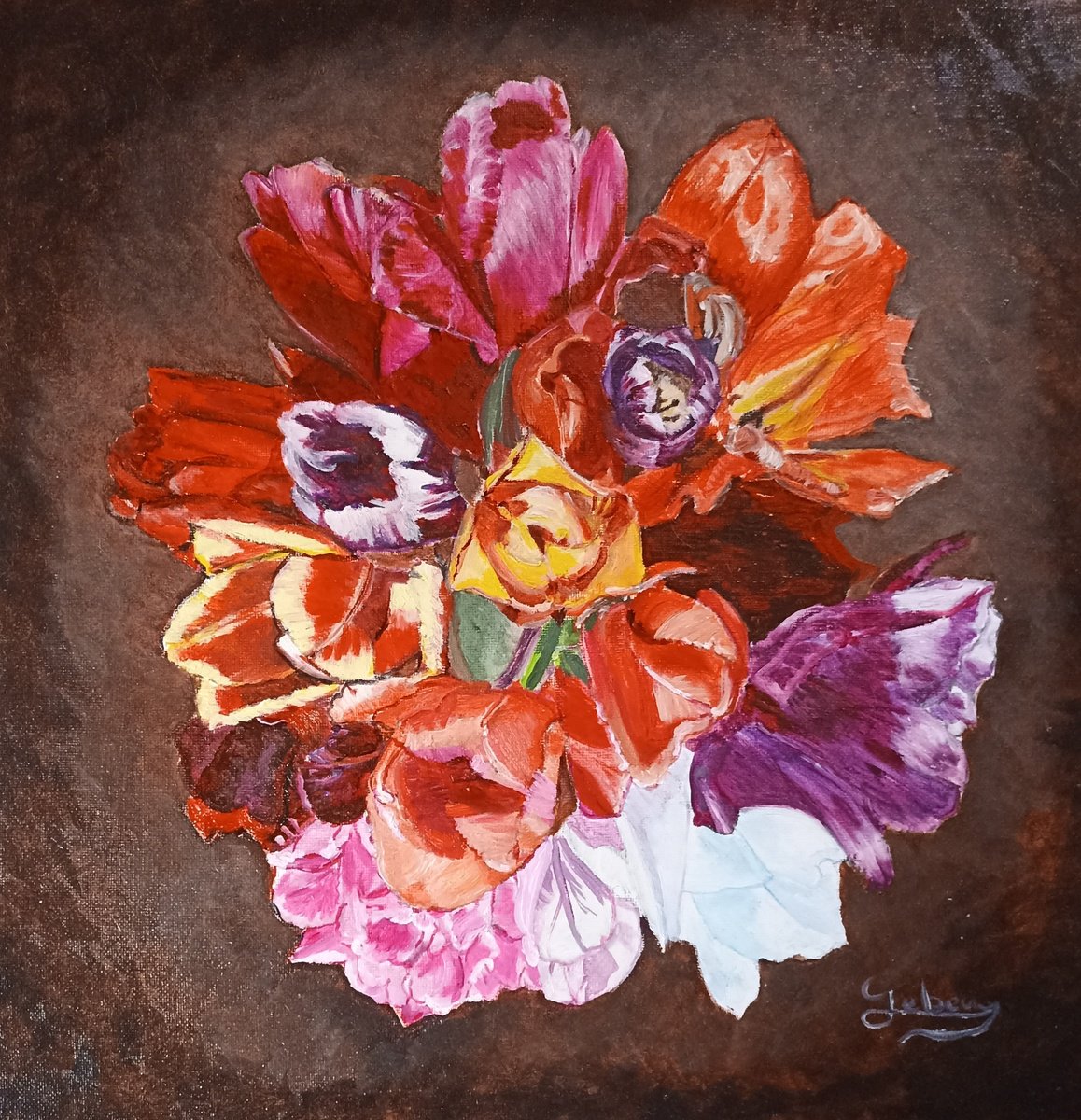 Flowers tulips 23 by Isabelle Lucas