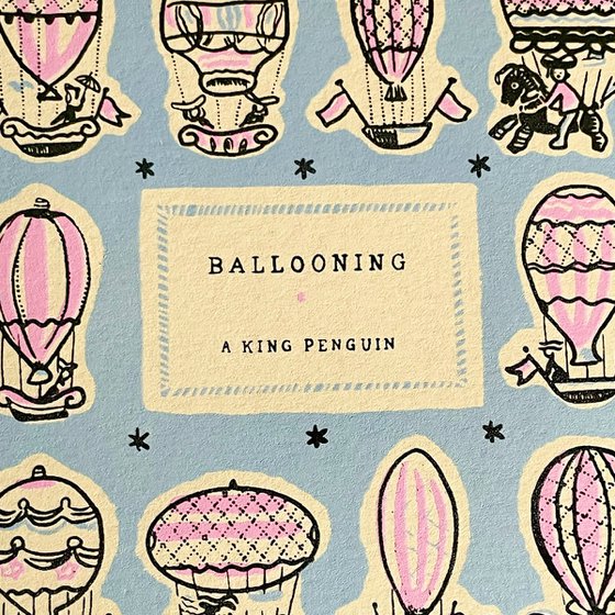 Ballooning - limited-edition screen print