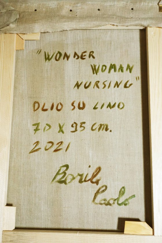Wonder woman nursing