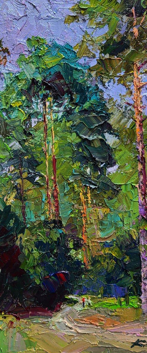 Along the Forest Path by Boris Serdyuk