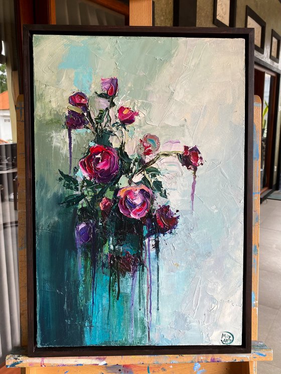 Flowing Roses III – Rose Bouquet