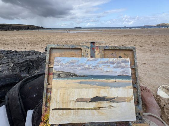Harlyn Bay looking east