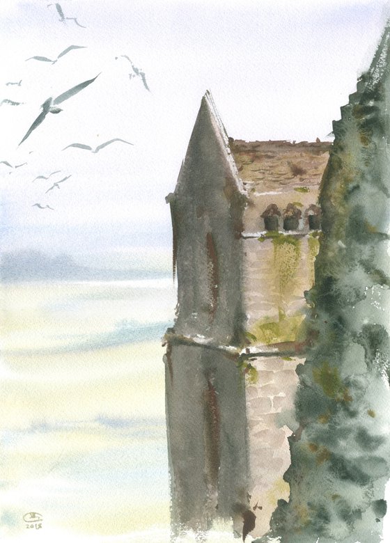 Low tide