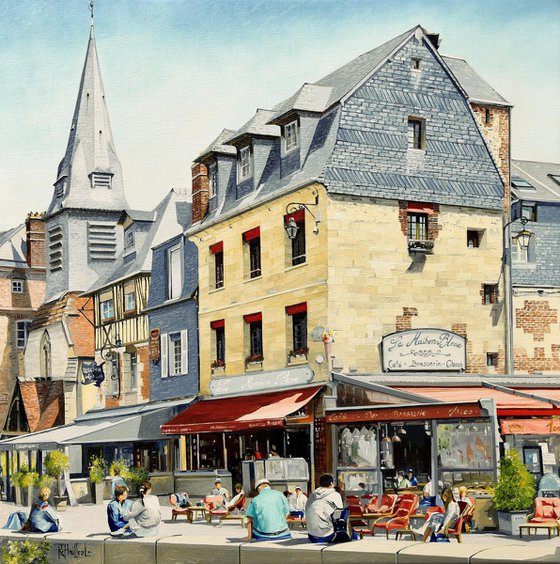 Honfleur "La maison bleue"