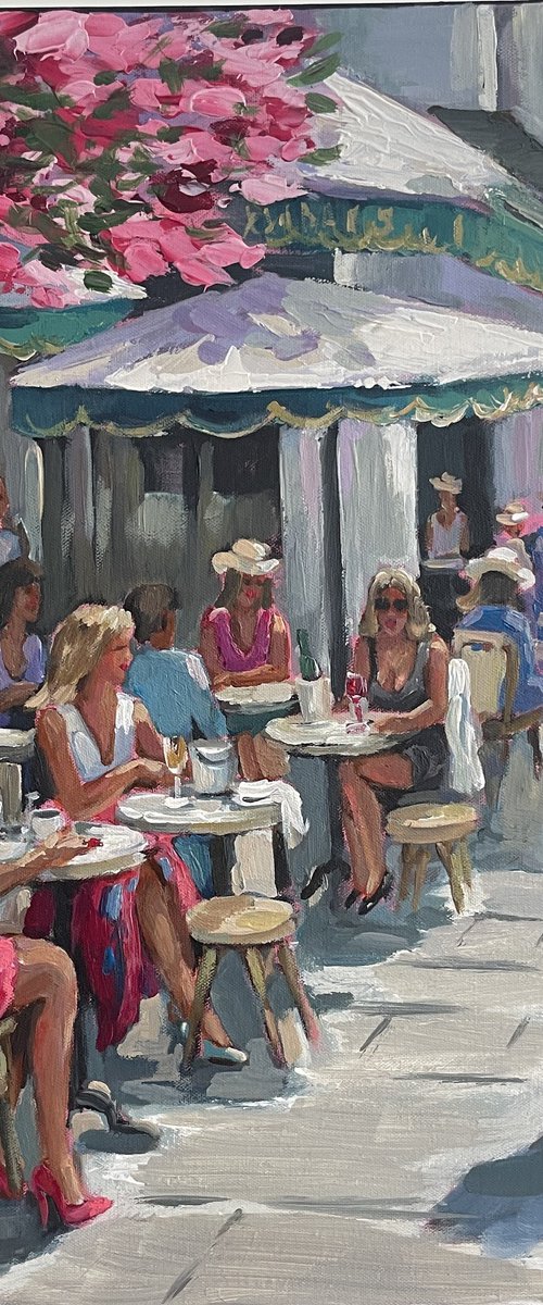 Summer Afternoon at the Café by Anna Reznikova