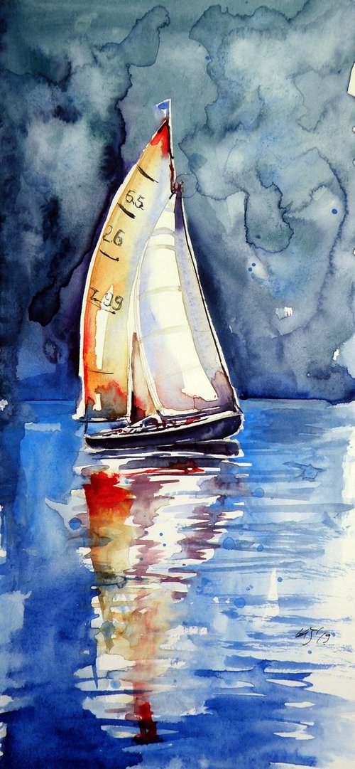 Great sailboat by Kovács Anna Brigitta
