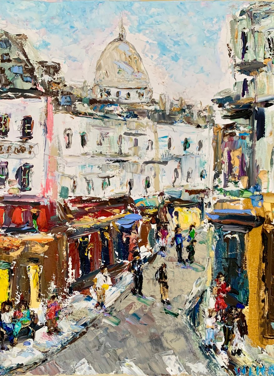 In Montmartre by Vilma Gataveckien?