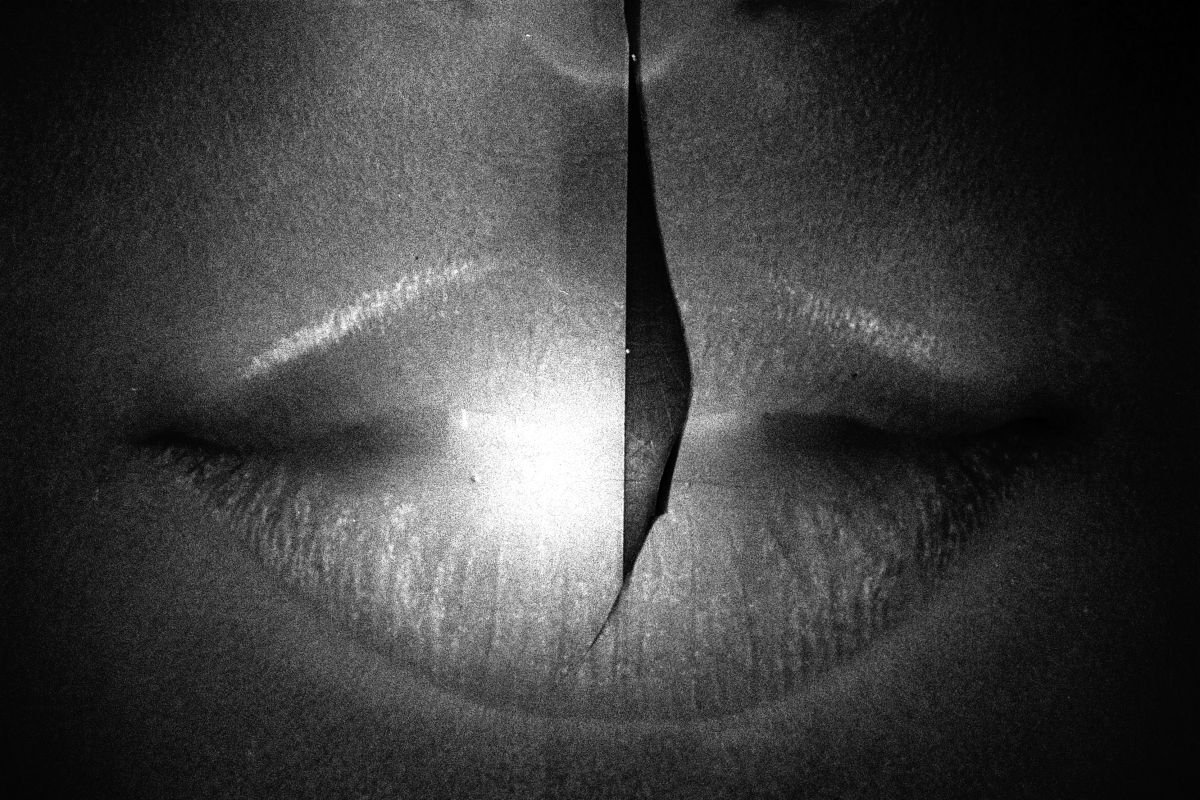 Photorealistic Portrait Photograph By Federico Arcangeli, 19 X 13, Where Is My Mind? #12, Original Artwork