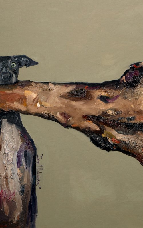 Mammoth (100x150cm/39x59in) by Inga Makarova