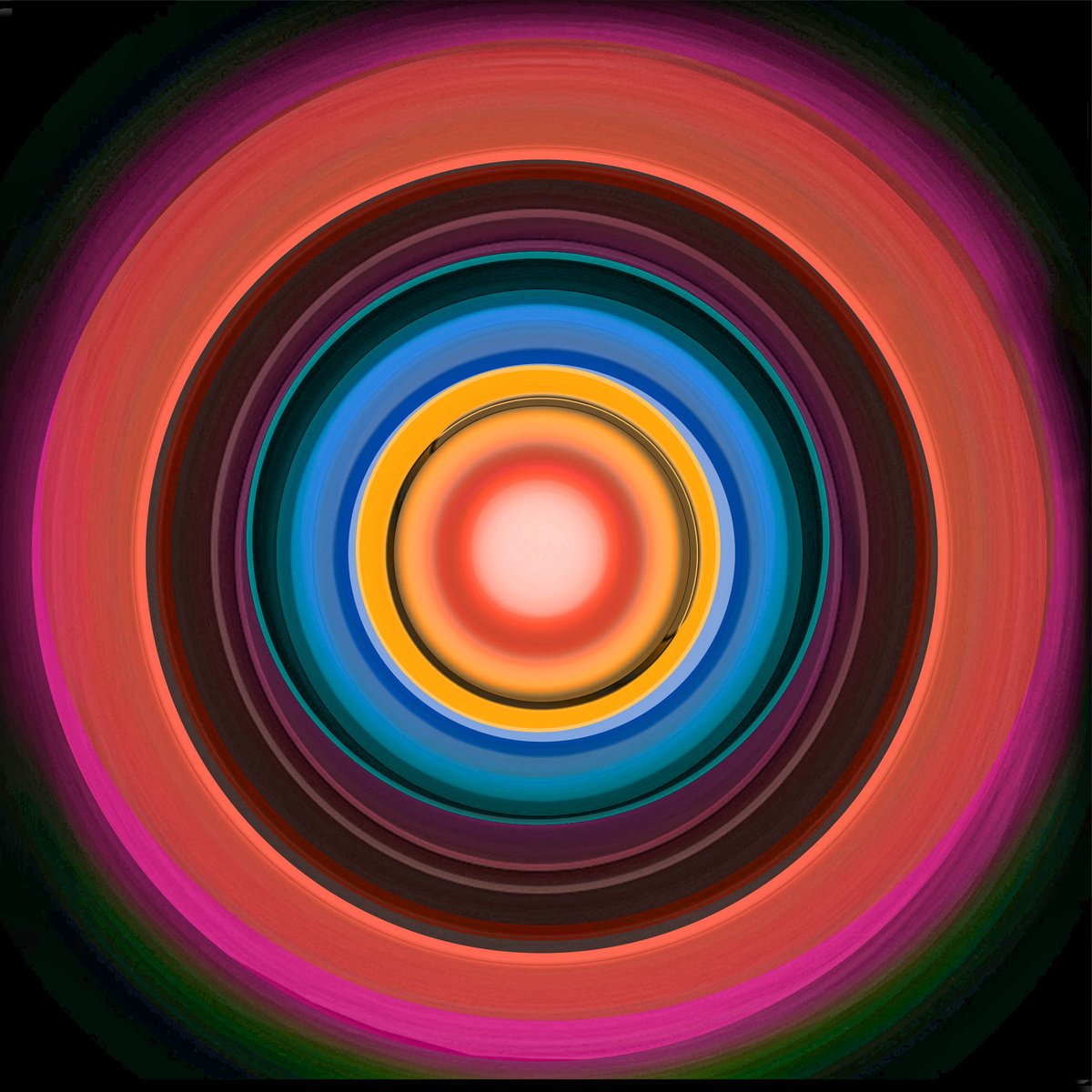 Expressive Abstract Photograph By Geert Lemmers Fpa, 31 X 31, A New Archeology 667, Original Artwork