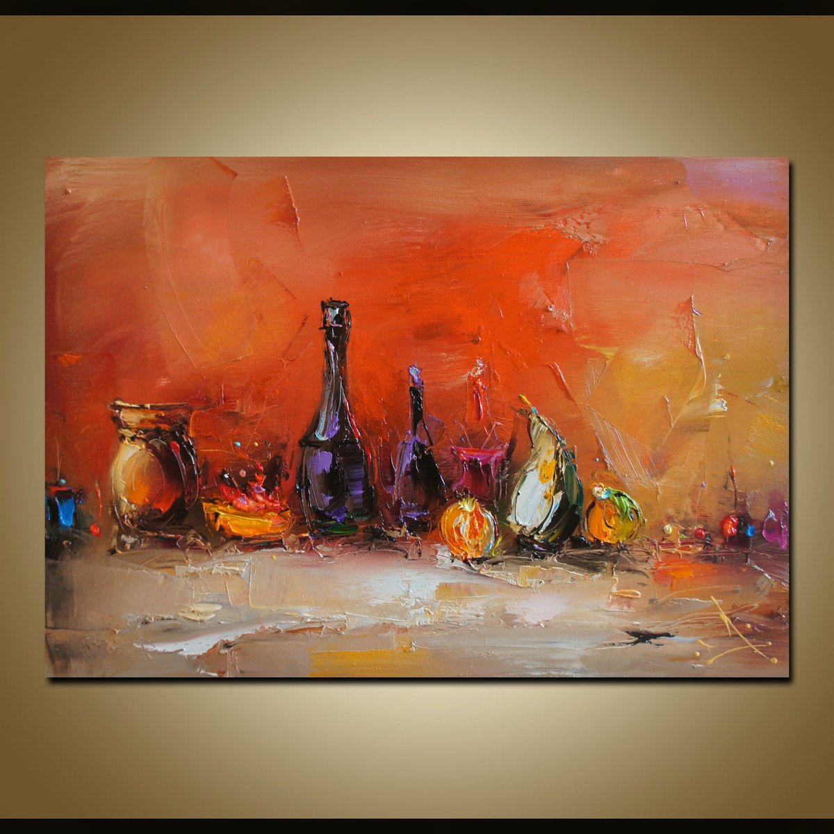 Expressive Oil Painting , Moments Of Delight By Stanislav Lazarov, 20 X 14, Artwork For Sale On Artfinder