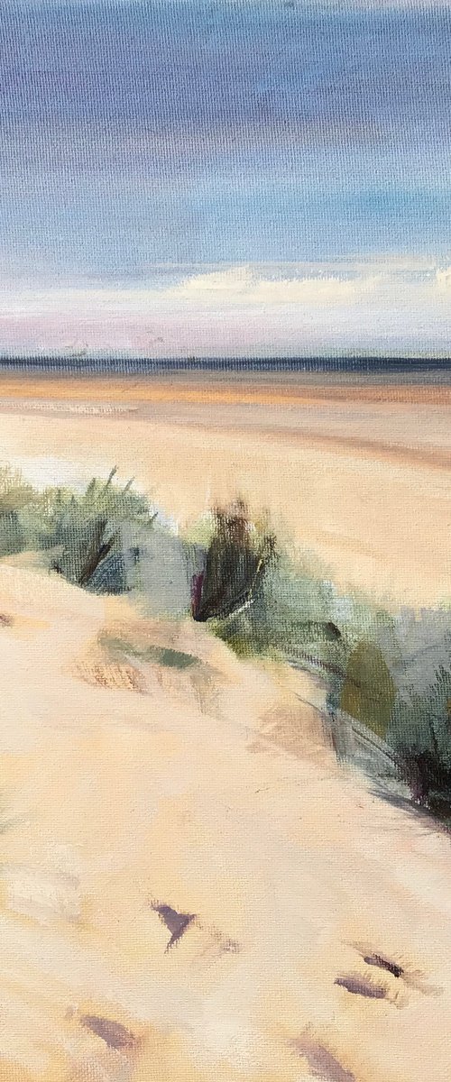 Alnmouth Beach 2 by Sandra Haney